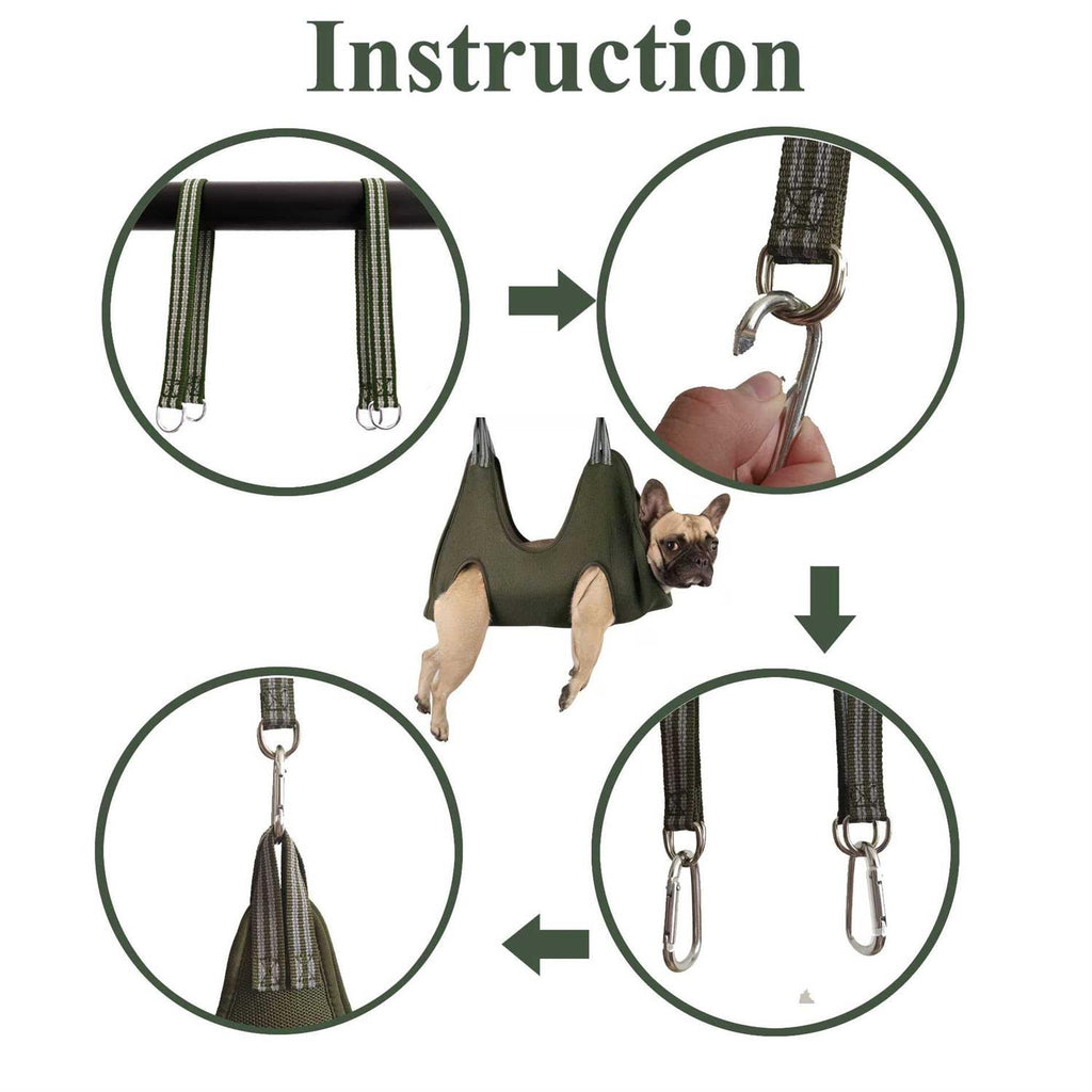 10 in 1 Pet Grooming Hammock Harness with Nail Clippers Z4108