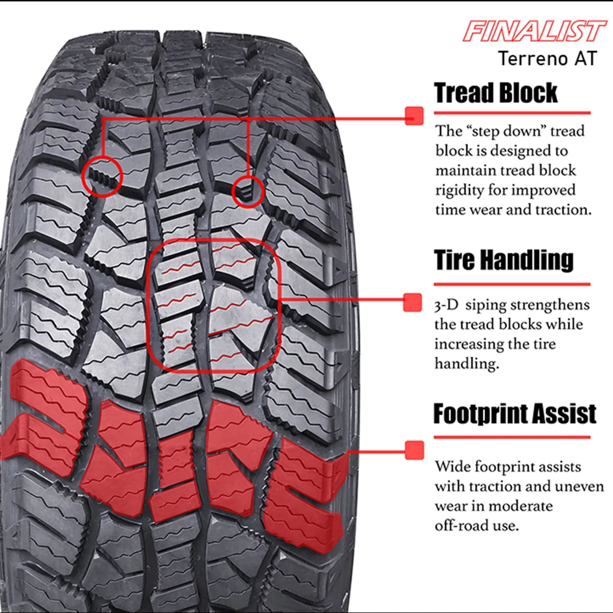 245/70R17 All Season All Terrain Tire T835440