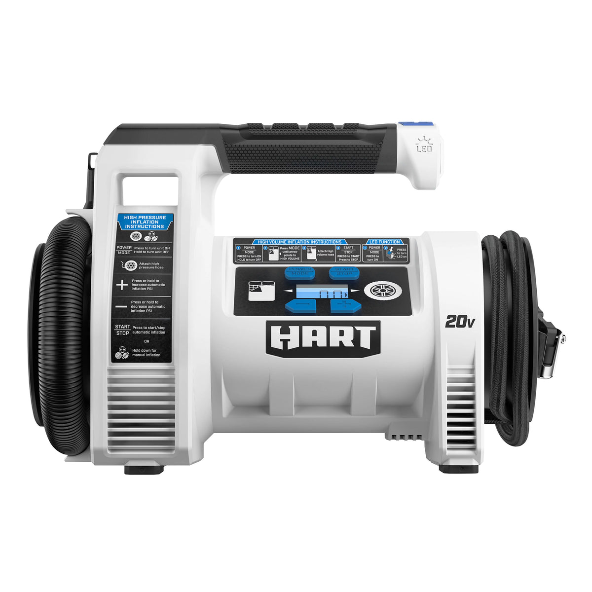 20-Volt Cordless Dual Function Digital Inflator H1583