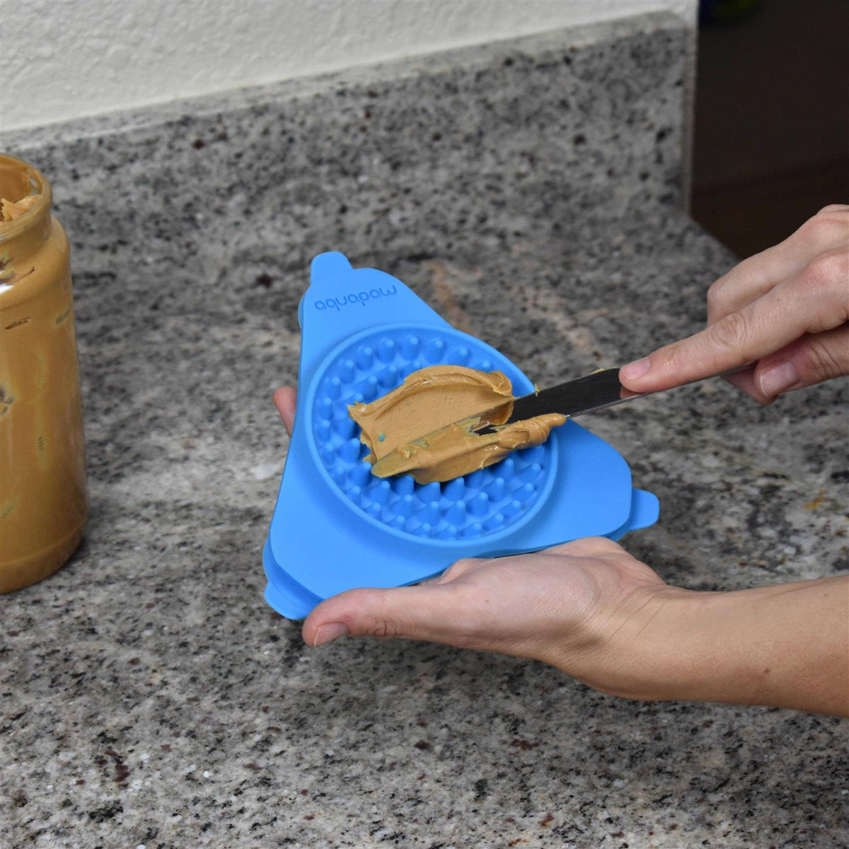 Blue Silicone Treat Feeder G61691