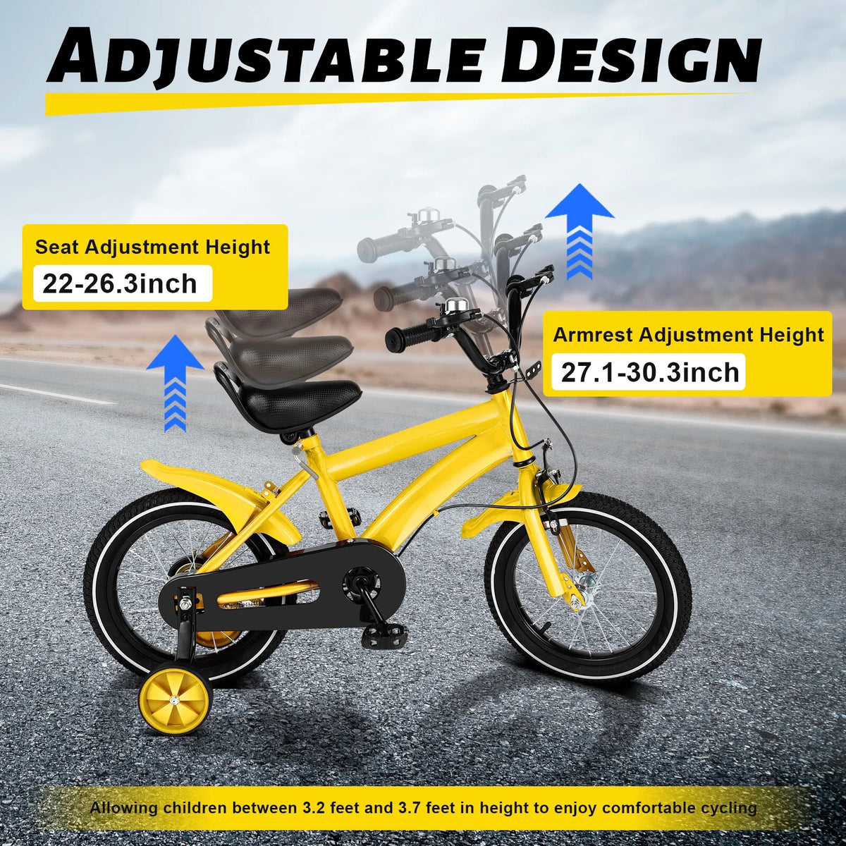14 Children's Bicycle with Removable Training Wheels N458
