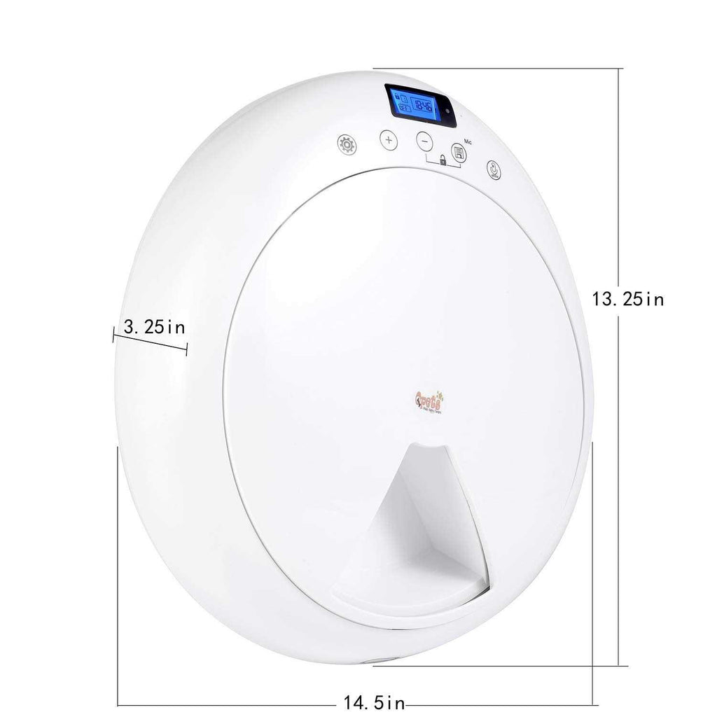 Automatic Cat Dog Feeder with Programmable Timer I846