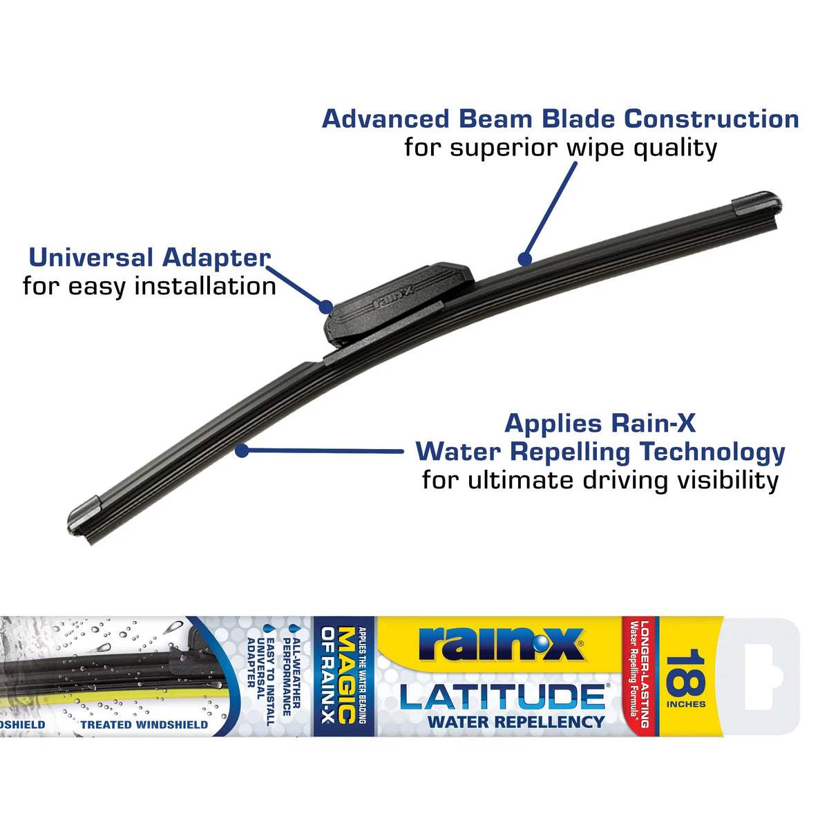 18 2-in-1 Windshield Wiper Blade C7584