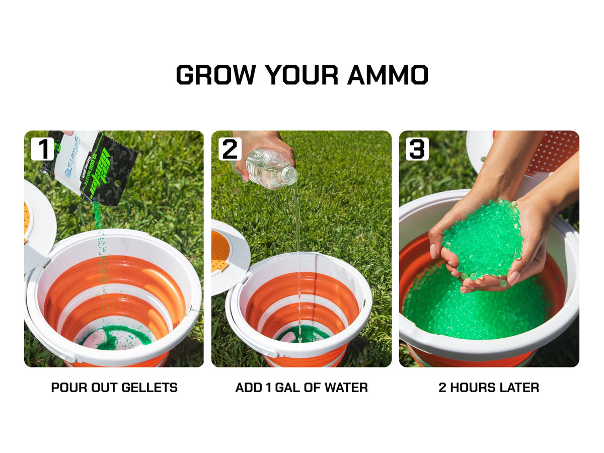 Gel Blaster Ammo 10k Count Non-Toxic O46492