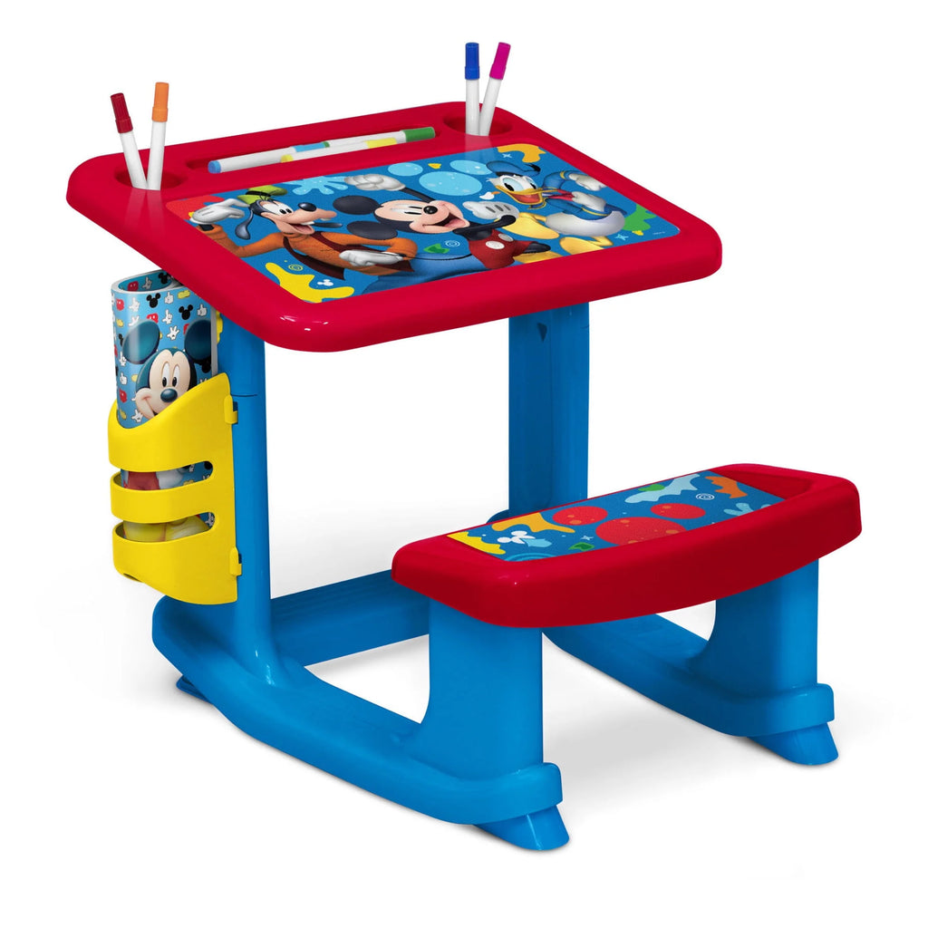 3-Piece Toddler Room-in-a-Box with Desk, Storage Station & Toy Box P3266