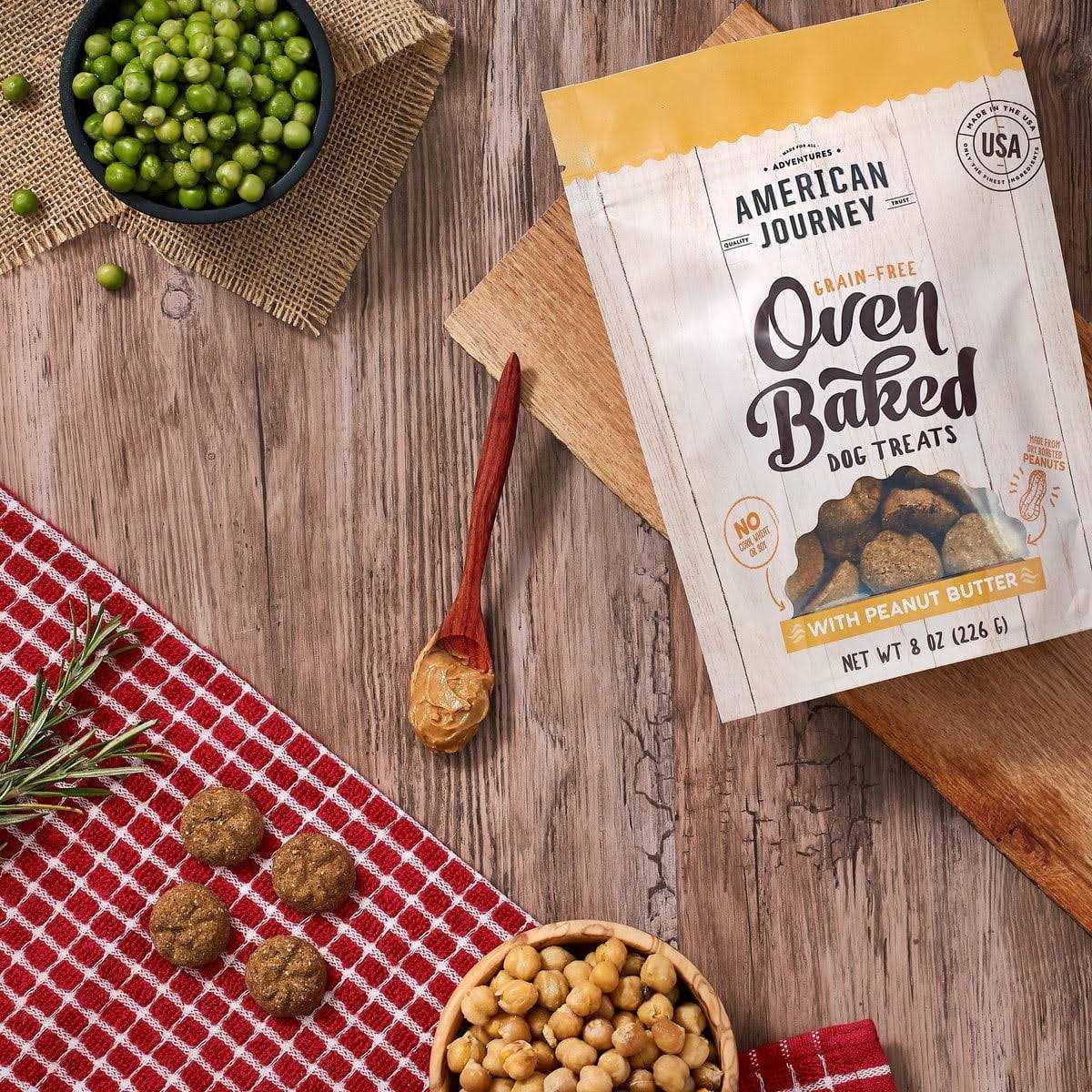 Peanut Butter Grain-Free Oven Baked Crunchy Biscuit Dog Treats R533