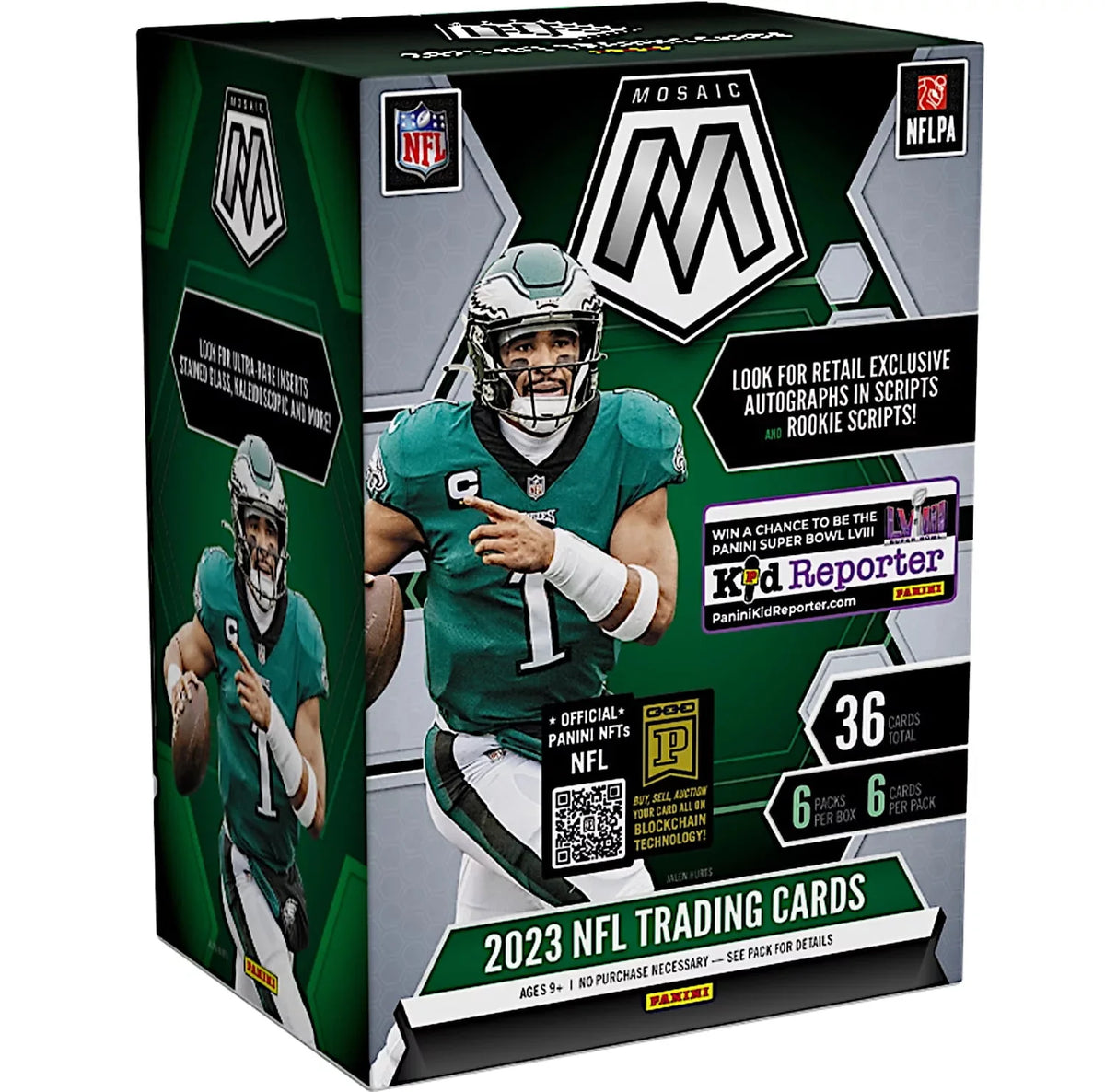 NFL Football Trading Cards Blaster Box W5618