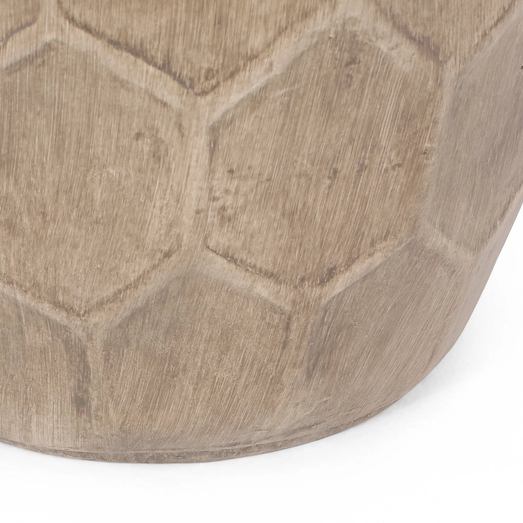 Lightweight Concrete Outdoor Side Table A5019