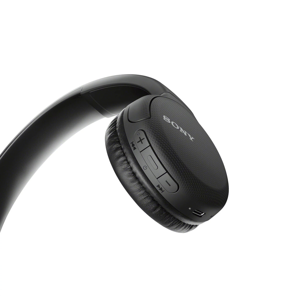 Wireless On-Ear Headphones with Mic Black J360703
