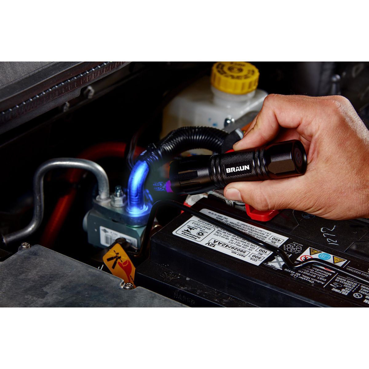 Black Light LED Flashlight S71078