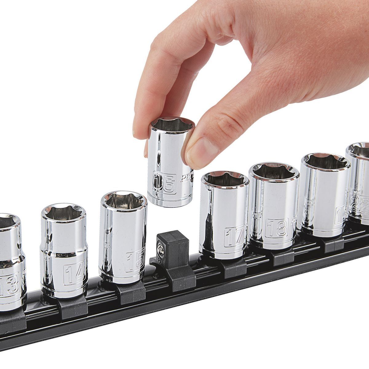 1/2 in. Magnetic Socket Rail S1016