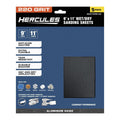 9 in. x 11 in. 220 Grit Wet/Dry Sanding Sheets 5-Pack A4839
