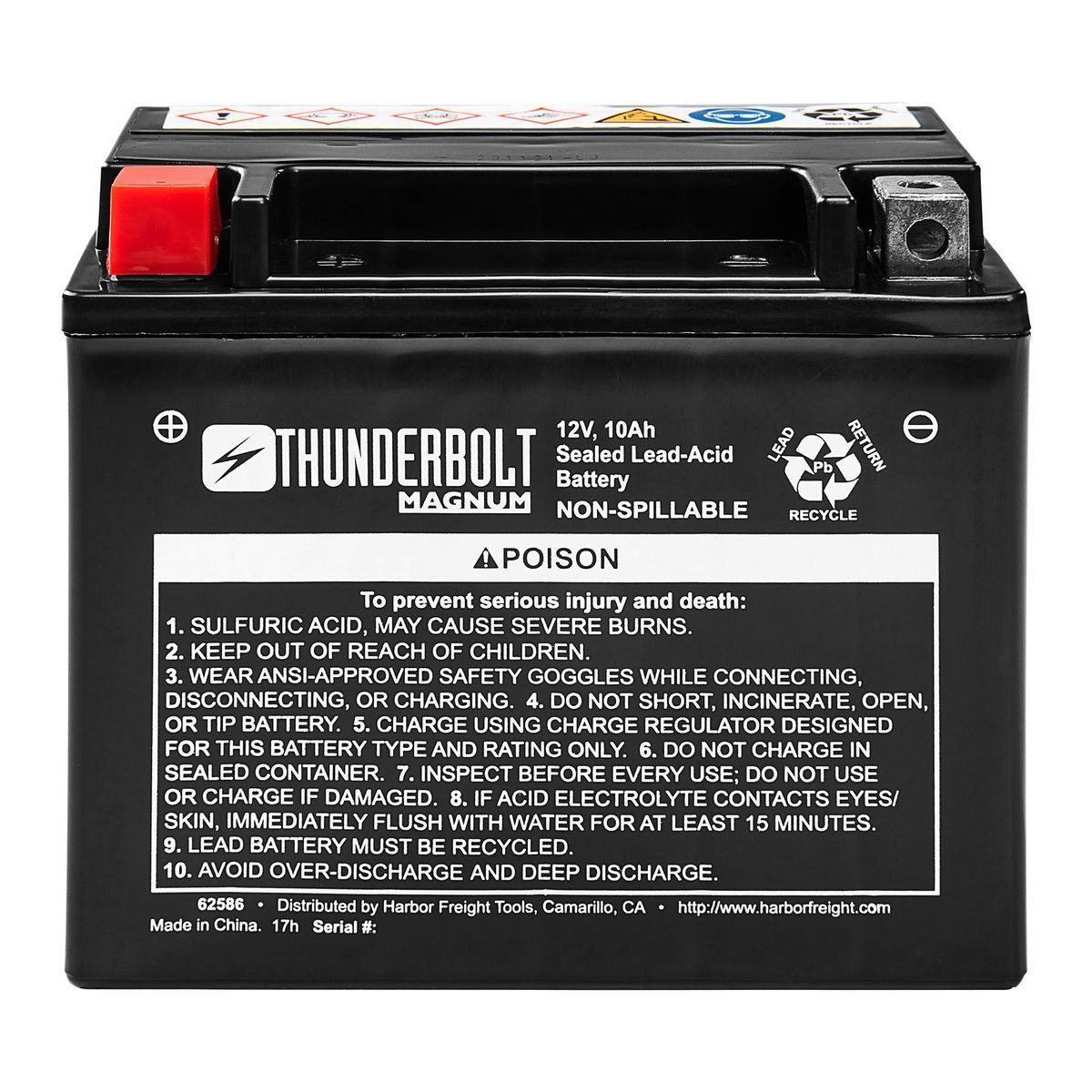 12V 160 CCA AGM Battery B577773